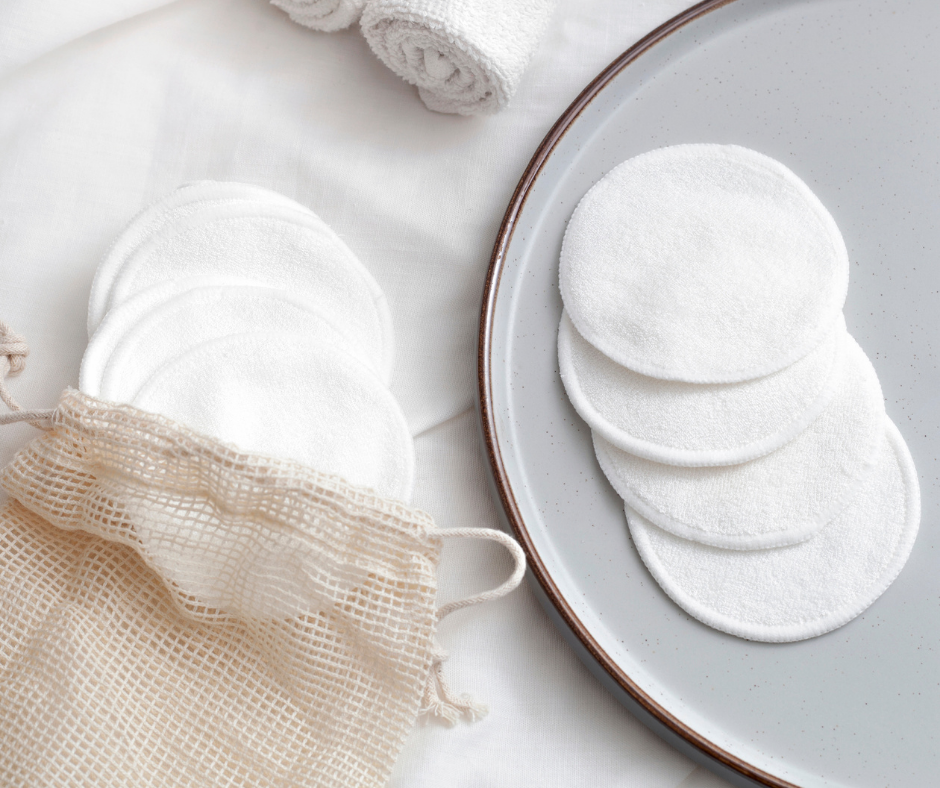 Soft Bamboo Re-Usable Cleansing Pads & Pod