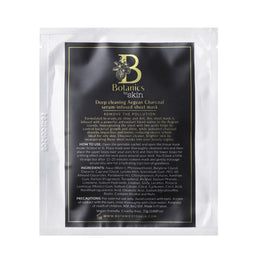 Deep Cleansing Aegean Charcoal Serum Infused Sheet Mask