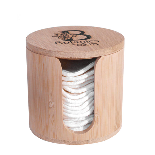Soft Bamboo Re-Usable Cleansing Pads & Pod
